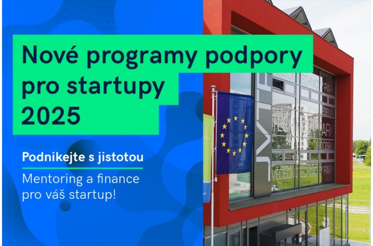 Podpořte svůj startup s Jihočeským vědeckotechnickým parkem i v roce 2025